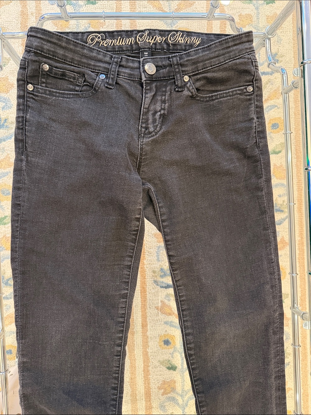 GAP Premium Super Skinny Black Women's Jeans